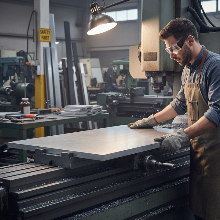 Premium 10mm Aluminium Cast Tooling Plate - High Precision, Excellent Machinability, and Corrosion Resistance for DIY and Commercial Applications