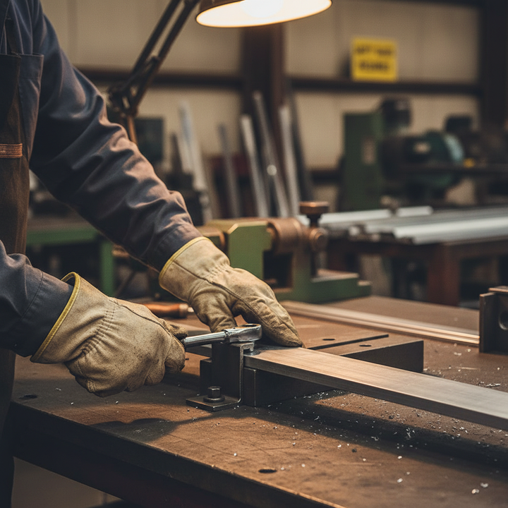 Premium Structural Grade 6082 T6 Aluminium Flat Bar 203.2mm x 12.7mm for Heavy Duty Applications