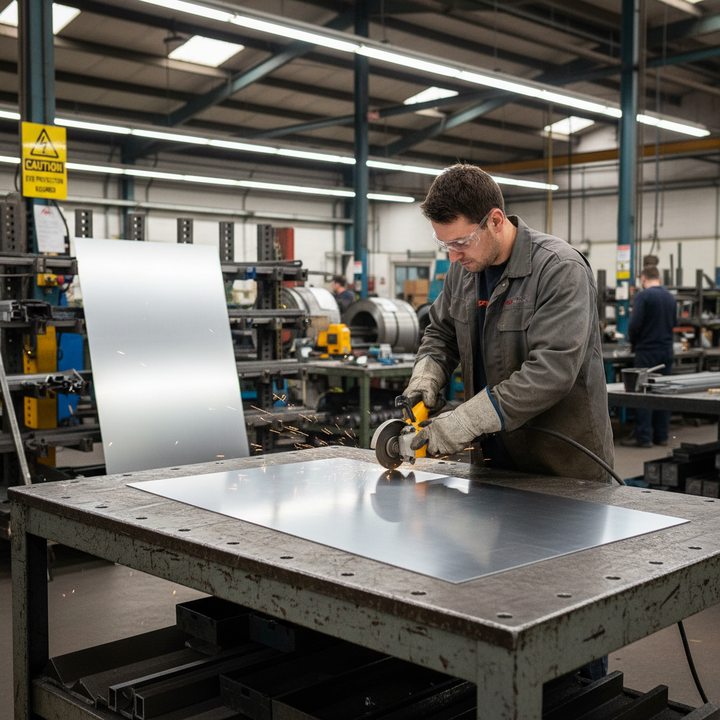 Premium Medium Strength Aluminium Sheet 2500mm x 1250mm x 3.0mm - High Corrosion Resistance and Weldable