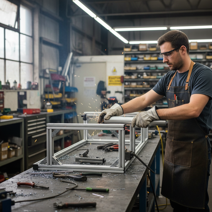 Premium Heavy Duty Aluminium Round Tube 69.9mm x 6.3mm - High Strength, Corrosion Resistant, Alloy Grade 6082 T6