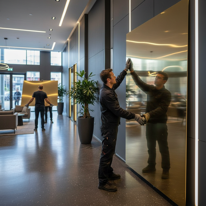 Premium Mirror Polished Brass Sheet 2000mm x 1000mm x 1.5mm - High Corrosion Resistance and Ductile Alloy for Versatile Applications