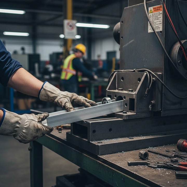 Premium Heavy Duty Structural Aluminium Channel 28.5mm x 25.4mm x 3.2mm - High Strength 6082 T6 for Trusses, Bridges, Cranes and Transport Applications