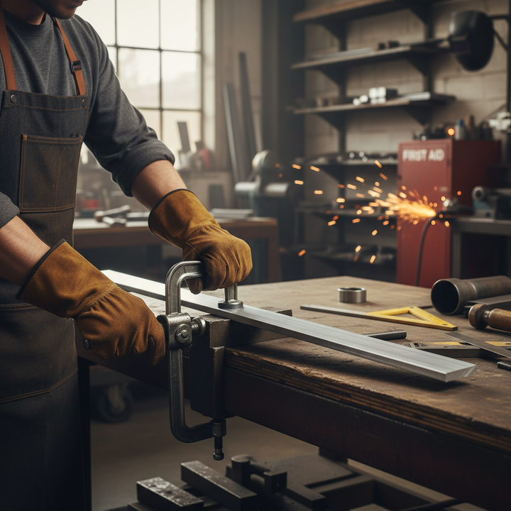 Premium Structural Grade 6082 T6 Aluminium Flat Bar 31.7mm x 9.5mm with High Strength and Corrosion Resistance for Heavy Duty Applications