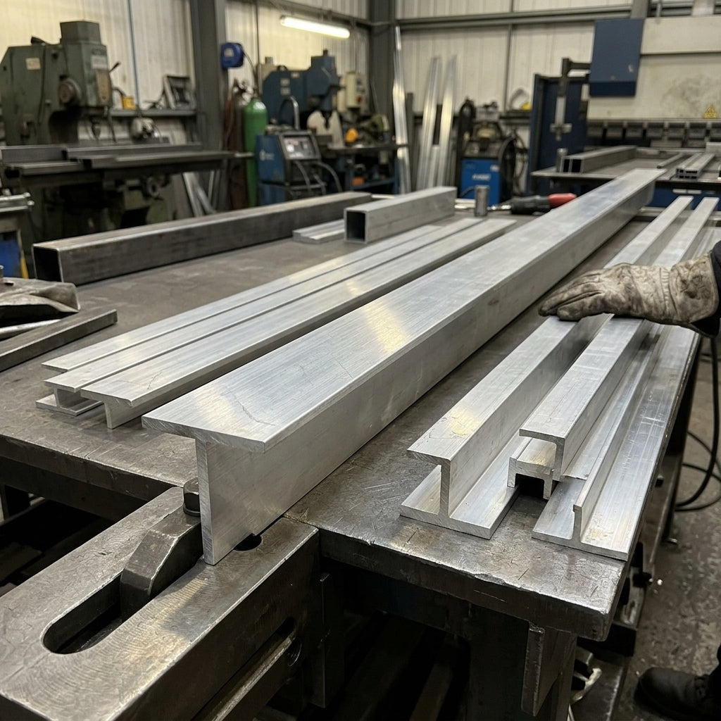Aluminium T-Bar Profile 6000 Series Cut to Order  – photo 1 of 2