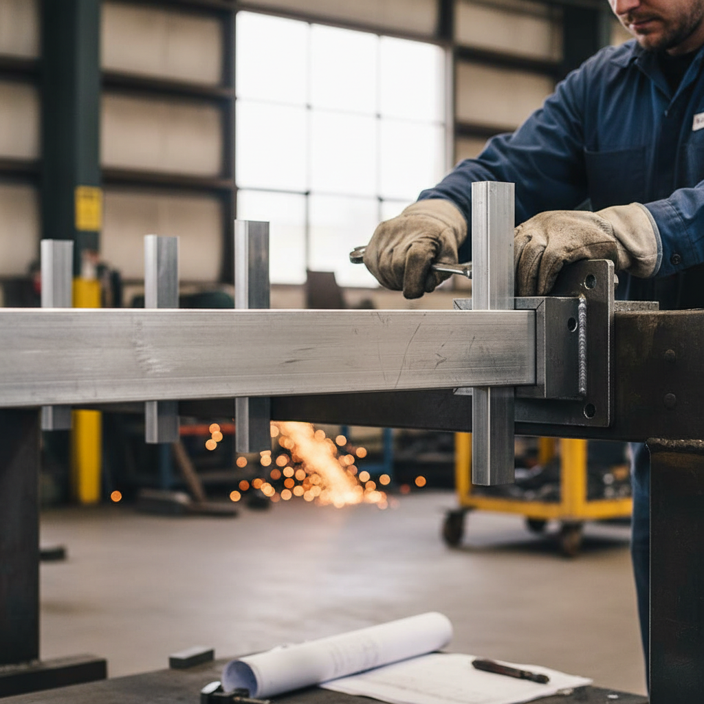 Premium Structural Grade Aluminium Square Bar 76.2mm (3") - High Strength Alloy with Excellent Machinability and Weldability 76.2 mm (3″) – photo 2 of 2