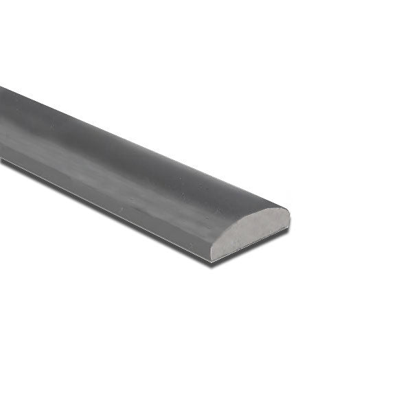 Mild Steel Half Round Moulding Convex Flat 50.8mm x 12.7mm Mill Finish, Excellent Weldability, Machinability, Decorative & Structural Linear Metre 50.8 × 12.7 mm (2″ × 1/2″) – photo 1 of 1