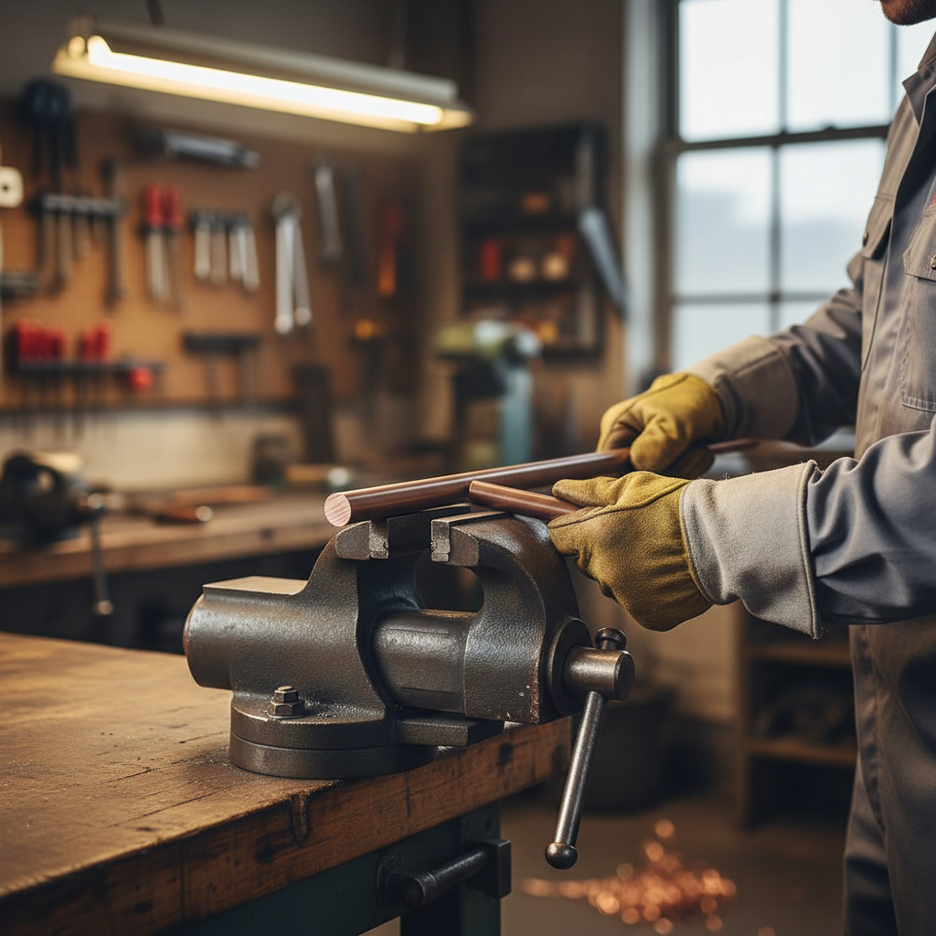 12.7mm (1/2") Diameter Copper Round Bar