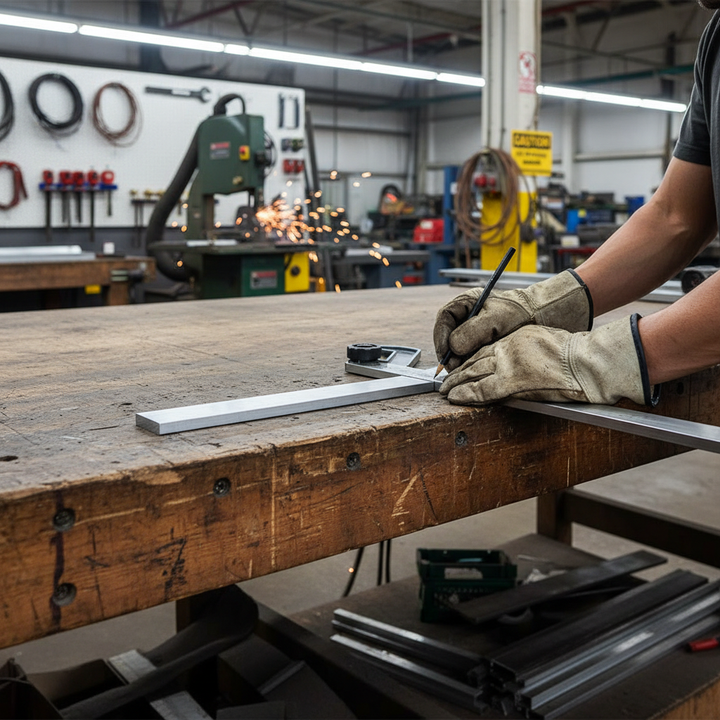 Premium Structural Grade 6082 T6 Aluminium Flat Bar 76.2mm x 7.9mm for High-Performance Applications