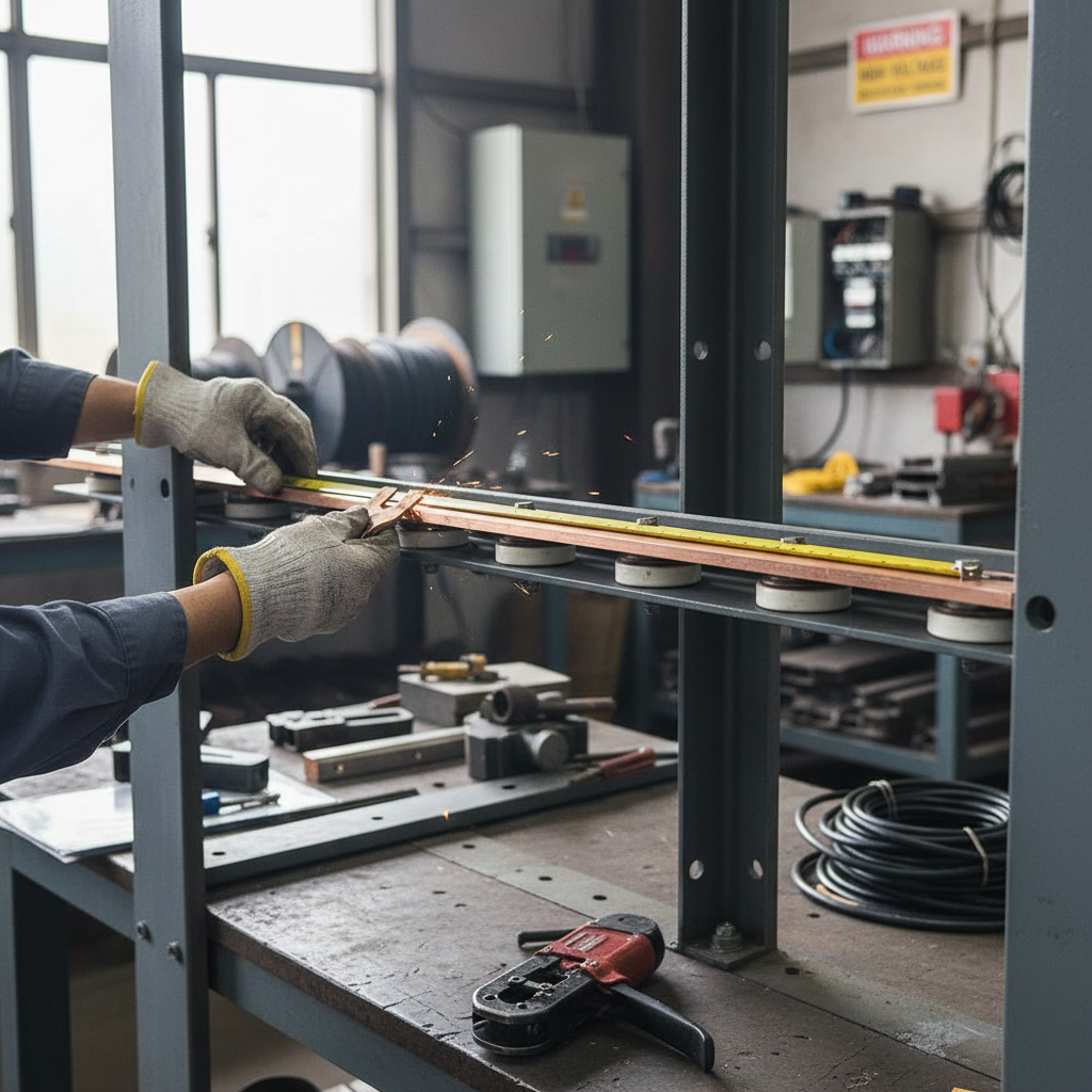 Premium 40mm x 8mm Brushed Polished Copper Flat Bar - High Conductivity, Excellent Ductility, and Corrosion Resistance for Versatile Applications