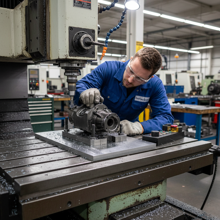 Premium 20mm Aluminium Cast Tooling Plate with High Precision Machined Flatness for CNC and 3D Applications