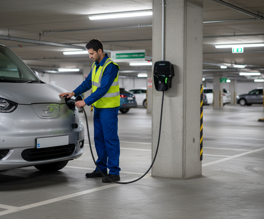 Premium 22kW Intelligent EV Charging Unit with Universal Socket and Smart Features for Home and Business Use  – photo 2 of 2