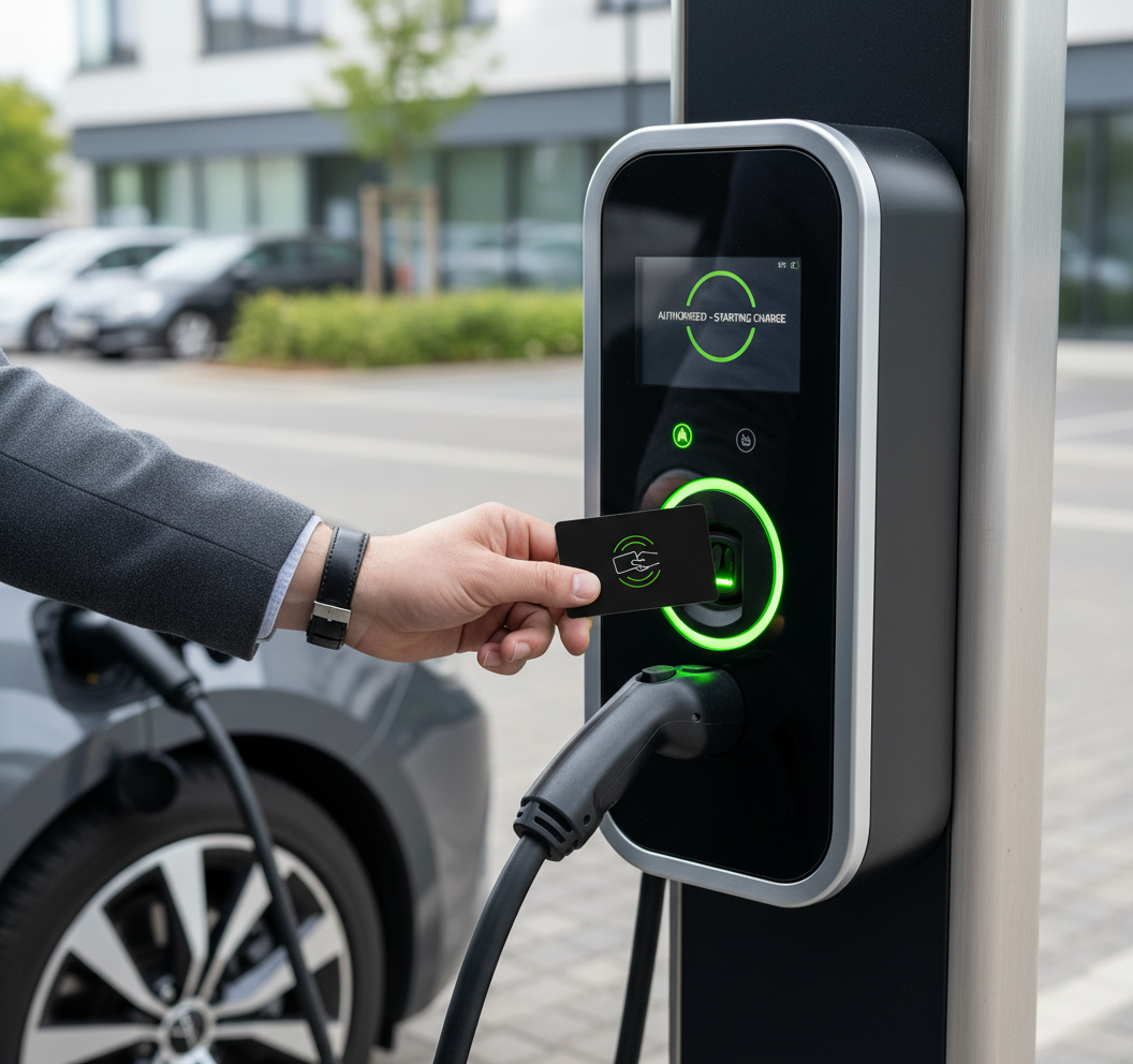 Premium RFID Card for Smart Charging Solutions in Workplaces and Fleets - High-Quality Professional Grade for Industrial and Commercial Applications  – photo 2 of 2
