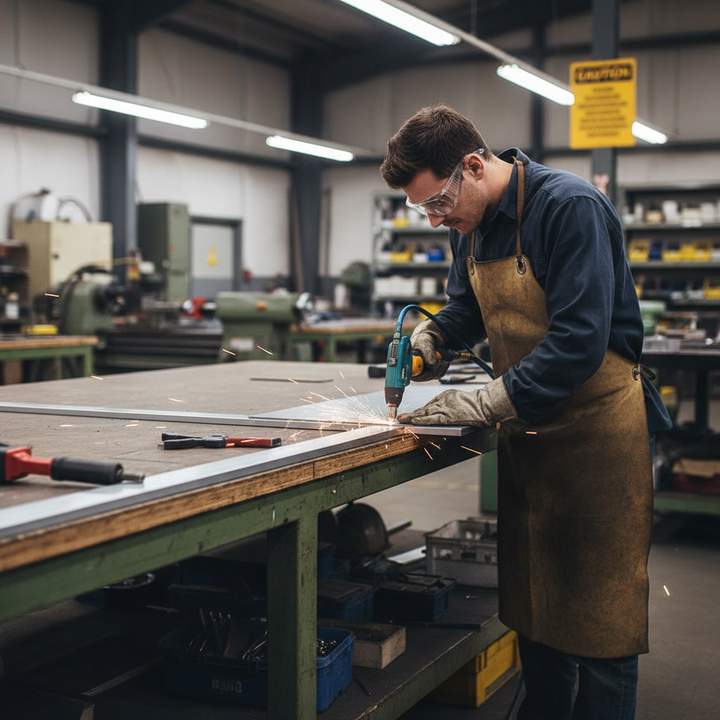 Premium Structural Grade 6082 T6 Aluminium Flat Bar 38.1mm x 19mm - High Strength Alloy for Trusses, Bridges, and Automotive Components