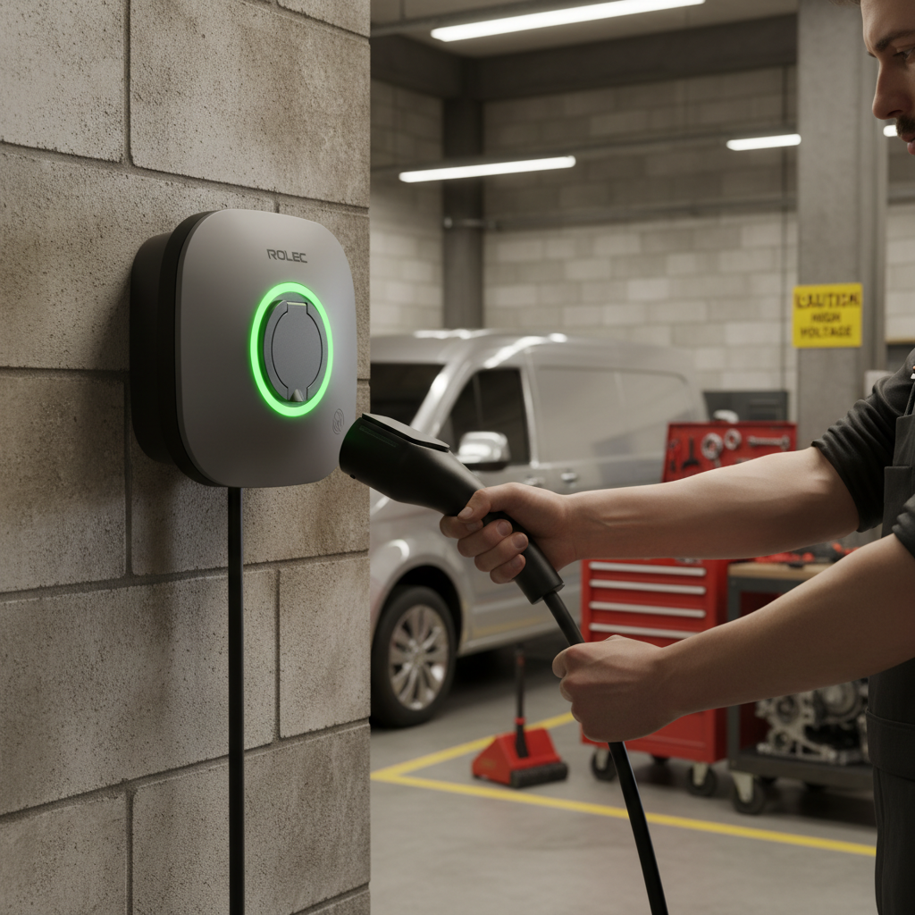 Premium Intelligent EV Charging Unit 22kW with Solar Integration, Mobile App Control, and RFID Cards