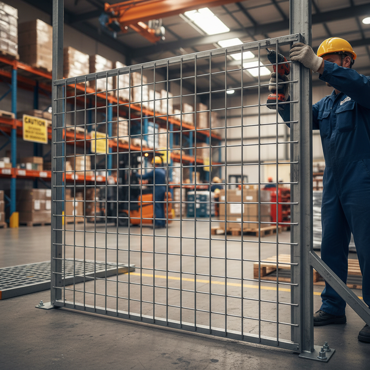 Premium Heavy Duty 316 Stainless Steel Weldmesh 2440mm x 1220mm x 12.7mm for Industrial and Commercial Applications