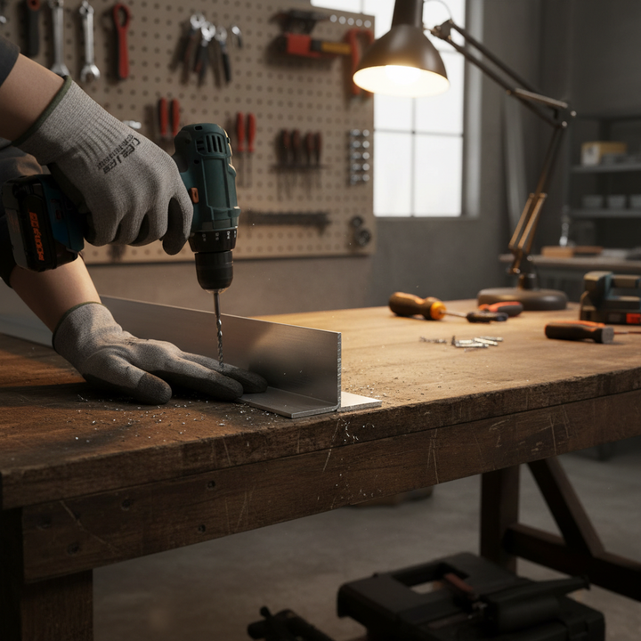 Premium Heavy Duty Aluminium Angle 50.8mm x 50.8mm x 1.6mm with High Corrosion Resistance and Excellent Strength for Various Applications