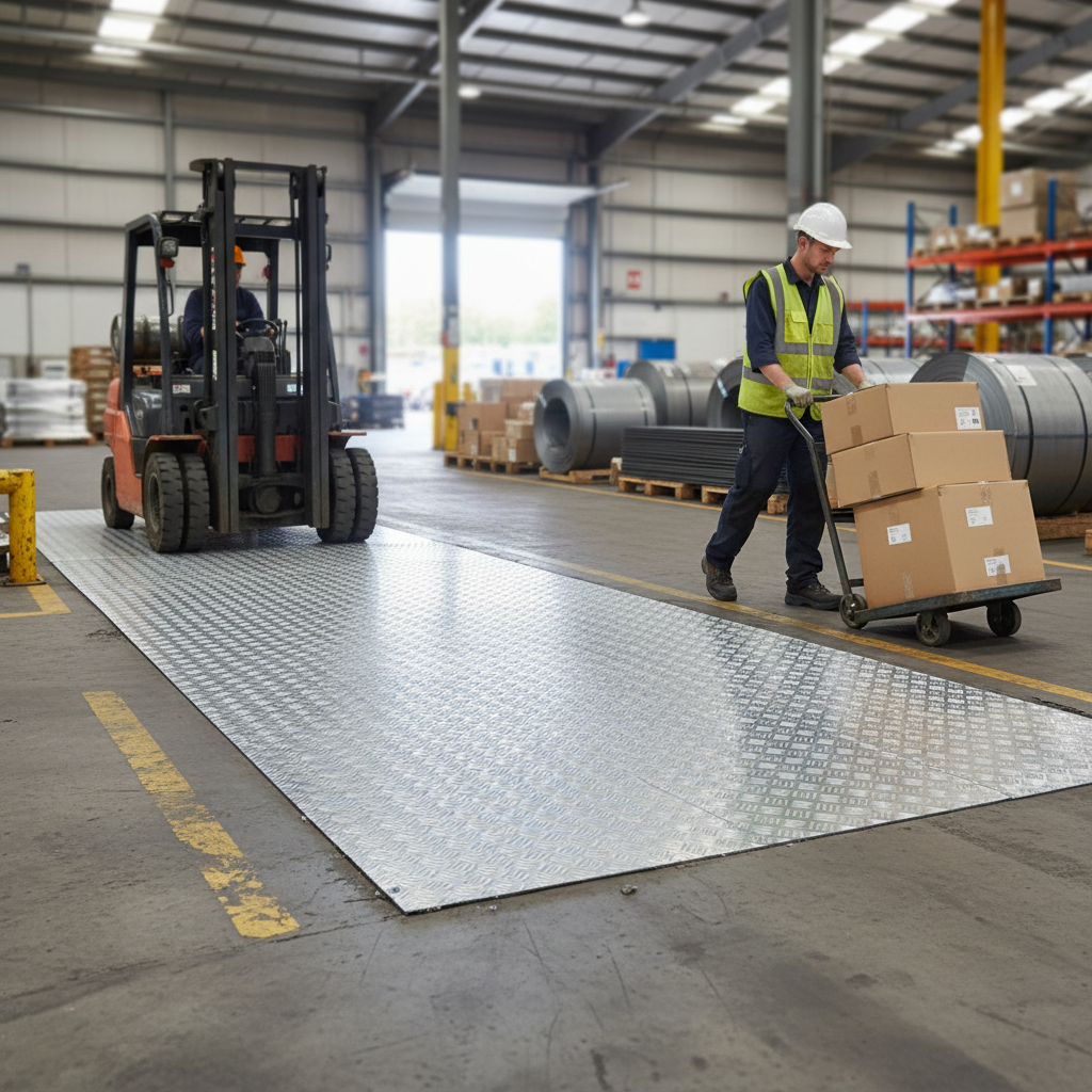 Premium Heavy Duty Aluminium Chequer Plate 3000mm x 1500mm x 6mm - Five Bar Tread for Flooring and Trailers