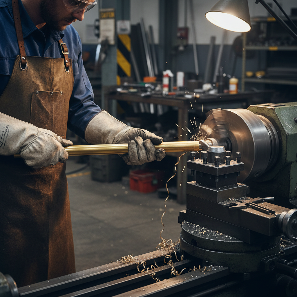 Premium Heavy Duty Brass Round Bar 101.6mm (4") Diameter - High-Performance CZ121 Alloy for Machinability and Strength