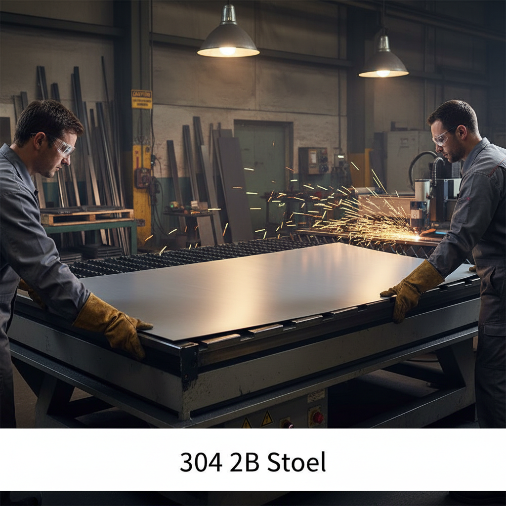 Premium 304 2B Stainless Steel Sheet 3000mm x 1500mm x 4mm for Architectural and Commercial Applications