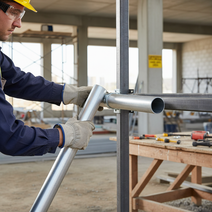 Premium Heavy Duty Aluminium Round Tube 76.2mm x 12.7mm - High Strength Alloy 6082 T6 with Excellent Corrosion Resistance