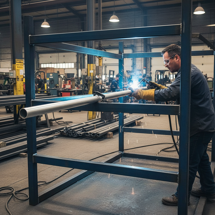 Premium Aluminium Round Tube 127mm x 6.3mm - High Strength Alloy 6082 T6 for Structural Fabrication