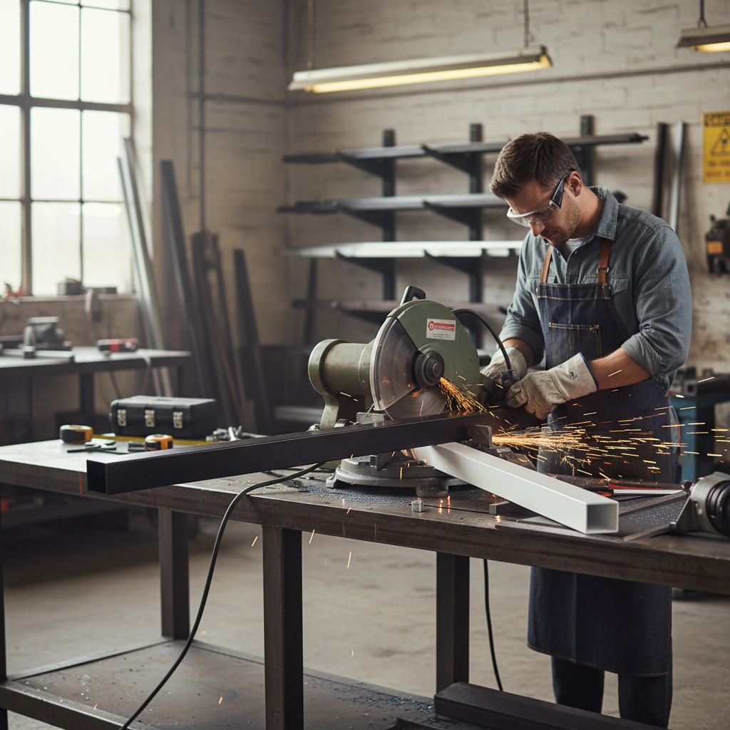 Premium Powder Coated Aluminium Rectangular Tube 50mm x 25mm x 3mm - High Strength 6082 T6 for Versatile Applications