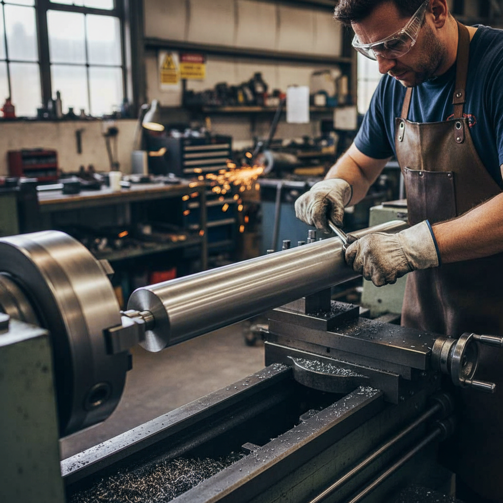 Premium 152mm (6") Diameter Aluminium Round Bar - Grade 2011 T3 for High-Strength Machining Applications