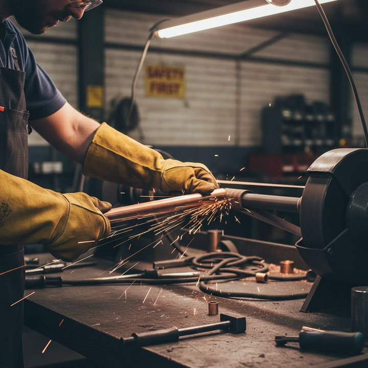 Premium High-Performance Copper Round Bar 38.1mm Diameter - Grade C101 for Excellent Conductivity and Ductility