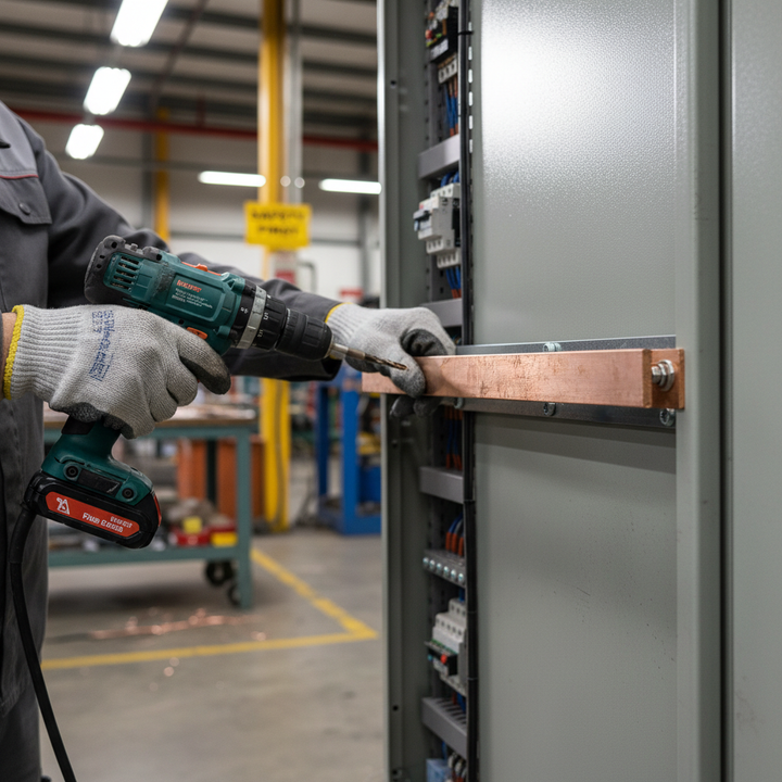 Premium 50.8mm x 6.3mm Copper Flat Bar - High Conductivity Material for Busbars, Electronics, and Automotive Applications