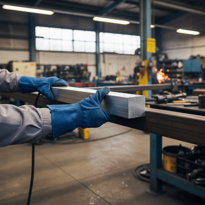 Premium 30mm Structural Grade Aluminium Square Bar - High Strength, Excellent Machinability and Weldability for Industrial Applications