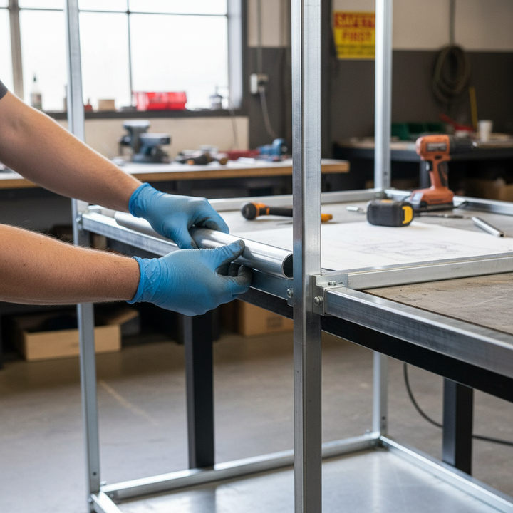 Premium Heavy Duty Aluminium Round Tube 57.2mm x 3.2mm in Alloy Grade 6082 T6 for Structural Applications