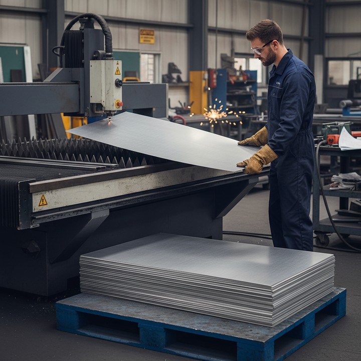 Premium Medium Strength Aluminium Sheet 2500mm x 1250mm x 6.0mm - High Corrosion Resistance for Marine and Industrial Applications