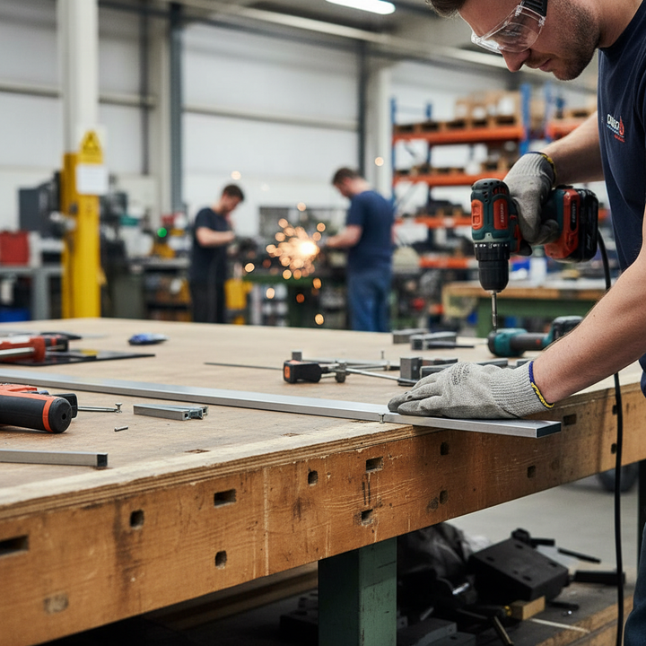 Premium Structural Grade 6082 T6 Aluminium Flat Bar 38.1mm x 3.2mm for High-Performance Applications