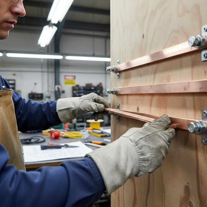 Premium High-Conductivity Copper Flat Bar 12.7mm x 3.2mm for Electronics and Automotive Applications