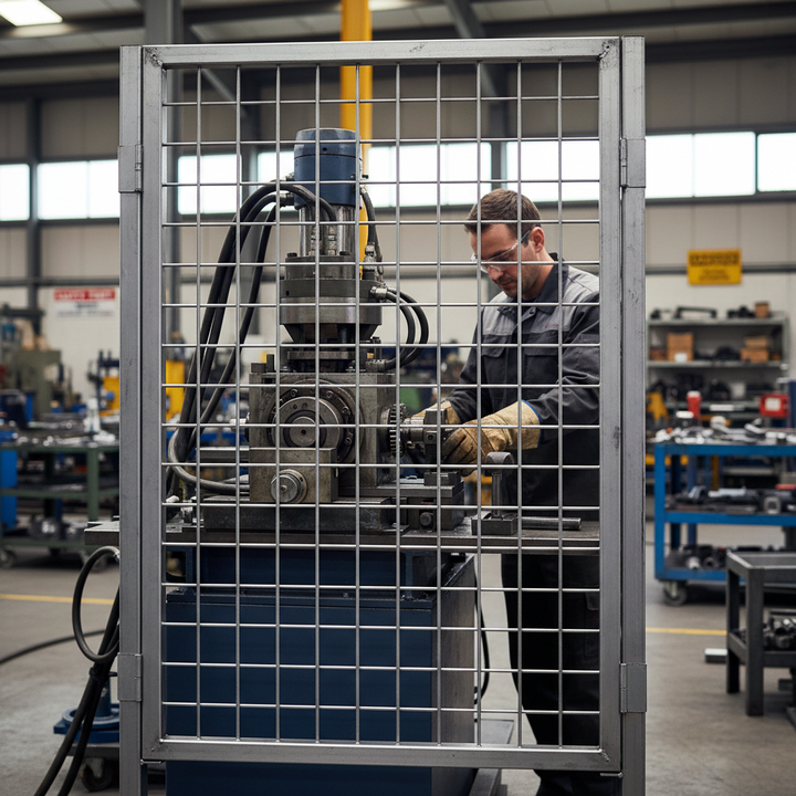 Premium Heavy Duty 316 Stainless Steel Weldmesh 2440mm x 1220mm x 25.4mm - Versatile for Architectural and Commercial Use