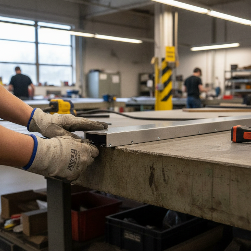 Premium Structural Aluminium Channel 50.8mm x 25.4mm x 4.8mm - High-Performance 6082 T6 U Channel for Trusses, Bridges, and Cranes