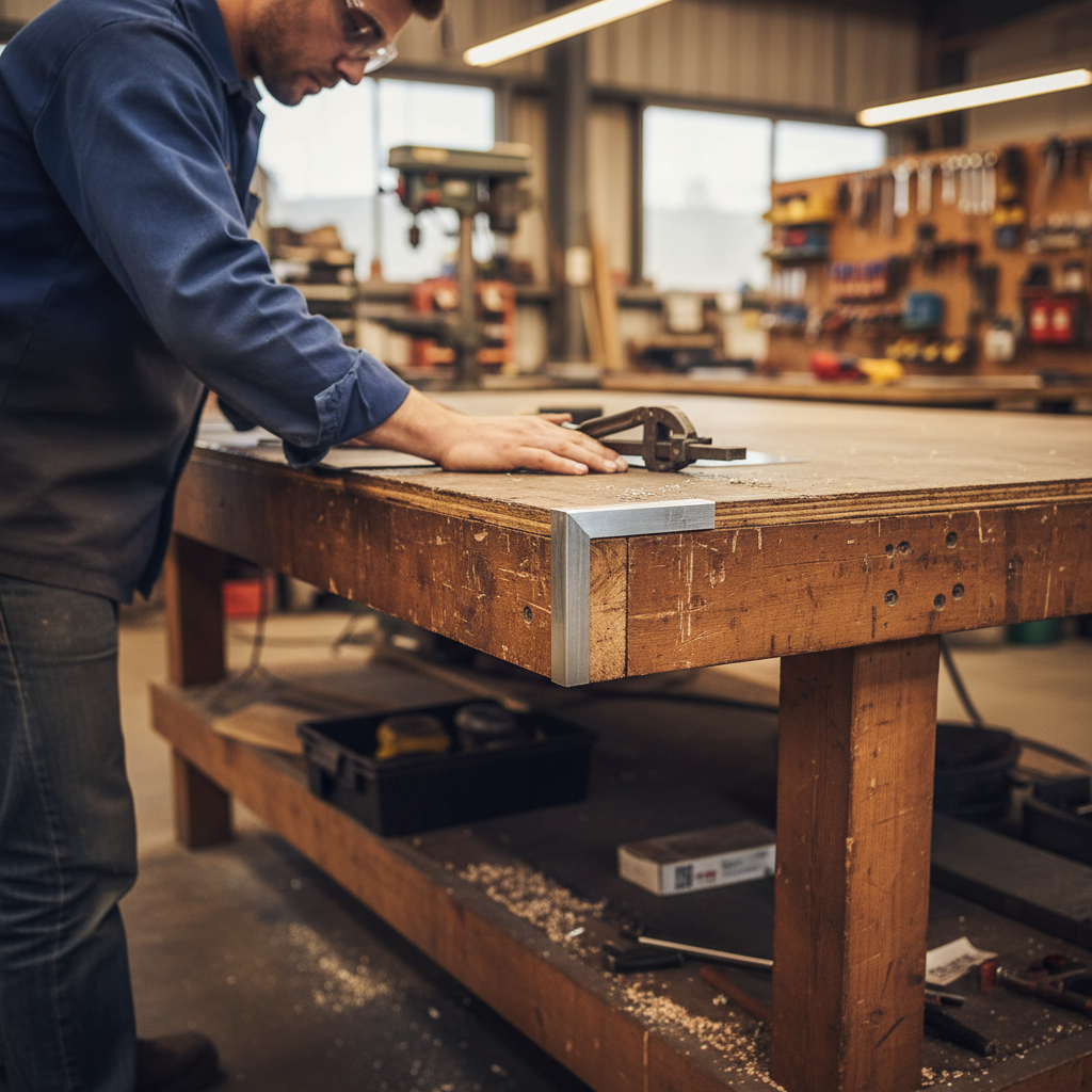 Premium Heavy Duty Aluminium Angle 9.5mm x 9.5mm x 1.6mm with High Corrosion Resistance and Good Mechanical Strength