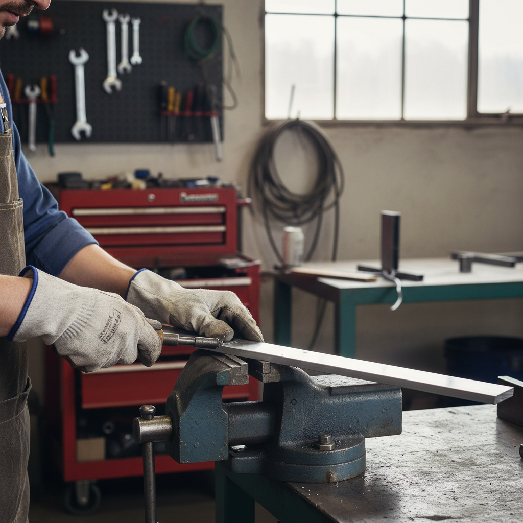 6082 Aluminium Flat Bar 76.2 × 15.9 mm (3″ × 5/8″) – photo 1 of 2