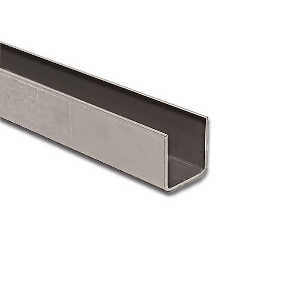 Stainless Steel Channel 30mm x 30mm x 3mm Mill Finish Heavy Duty, Corrosion-Resistant Structural Channel for Industrial & Commercial Use Linear Metre