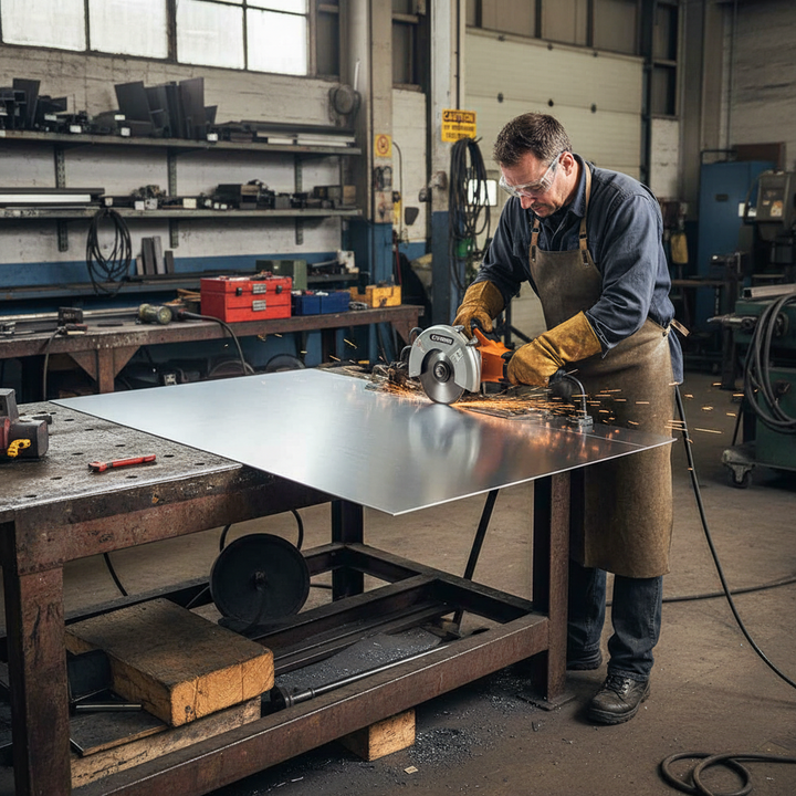 Premium Heavy Duty Aluminium Sheet 2000mm x 1000mm x 5.0mm - High Corrosion Resistance for Marine and Industrial Applications