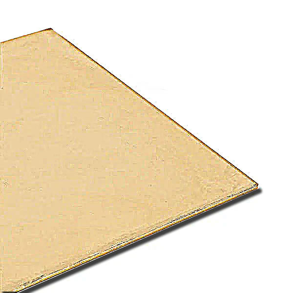 0.9mm Mill Finished Brass Sheet CZ108 Grade, Excellent Formability