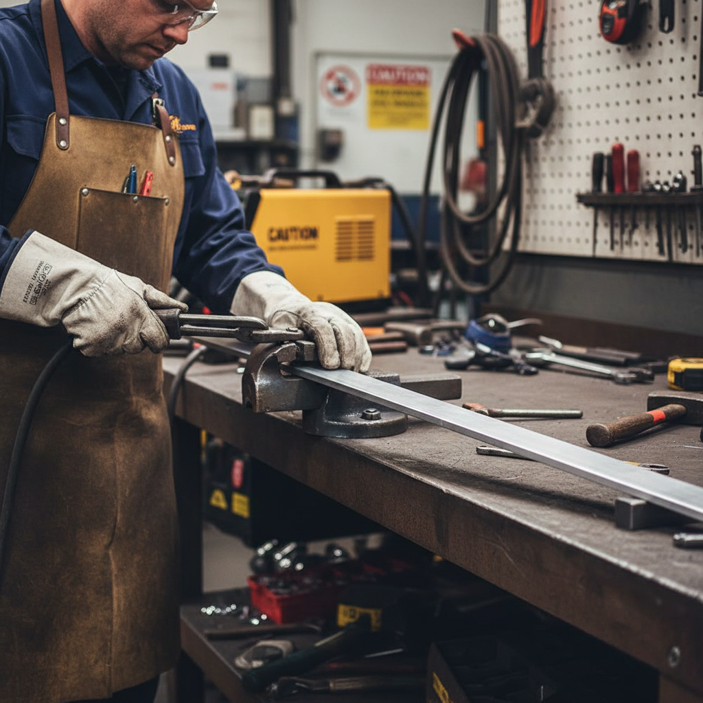 Premium Structural Grade 6082 T6 Aluminium Flat Bar 31.7mm x 7.9mm for High-Stress Applications