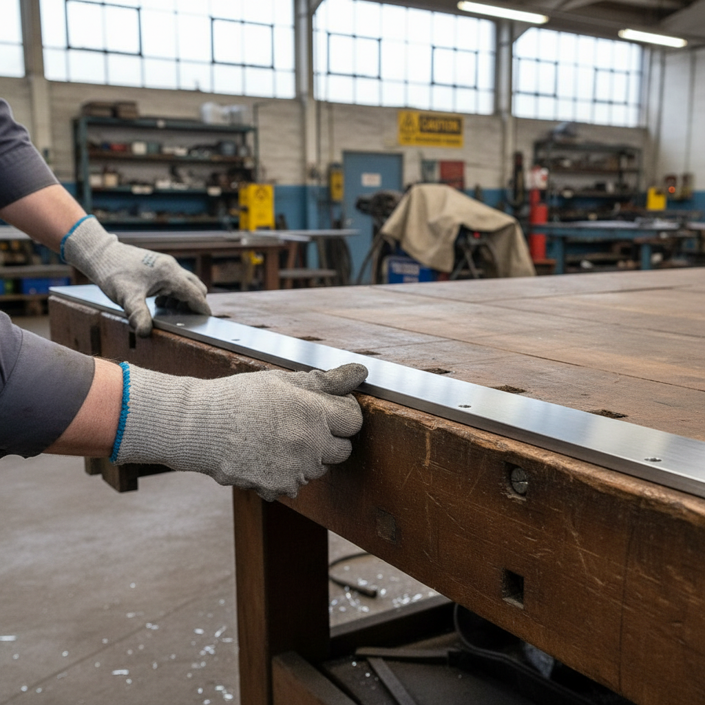 6082 Aluminium Flat Bar 63.5 × 3.2 mm (2 1/2″ × 1/8″) – photo 1 of 2