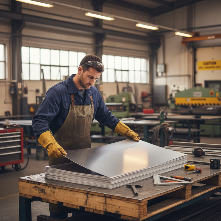 Premium 2000mm x 1000mm x 1.0mm Aluminium Sheet - Grade 1050 for General Sheet Metal Work