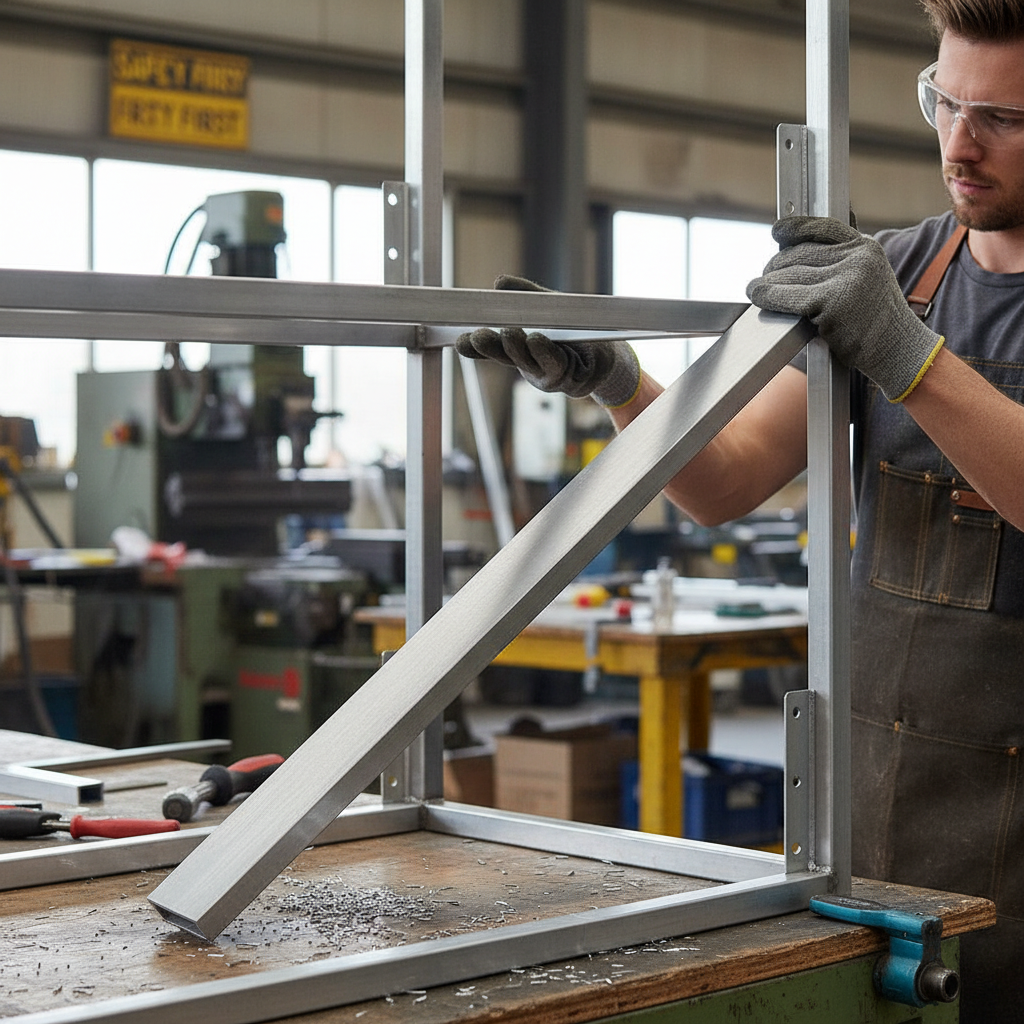 Aluminium Rectangular Tube 50 × 25 × 3 mm – photo 1 of 2