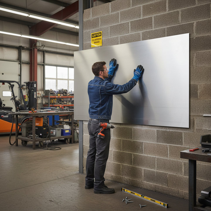 Premium Dull Polished Stainless Steel Sheet 2500mm x 1250mm x 1.5mm for Architectural and Commercial Applications