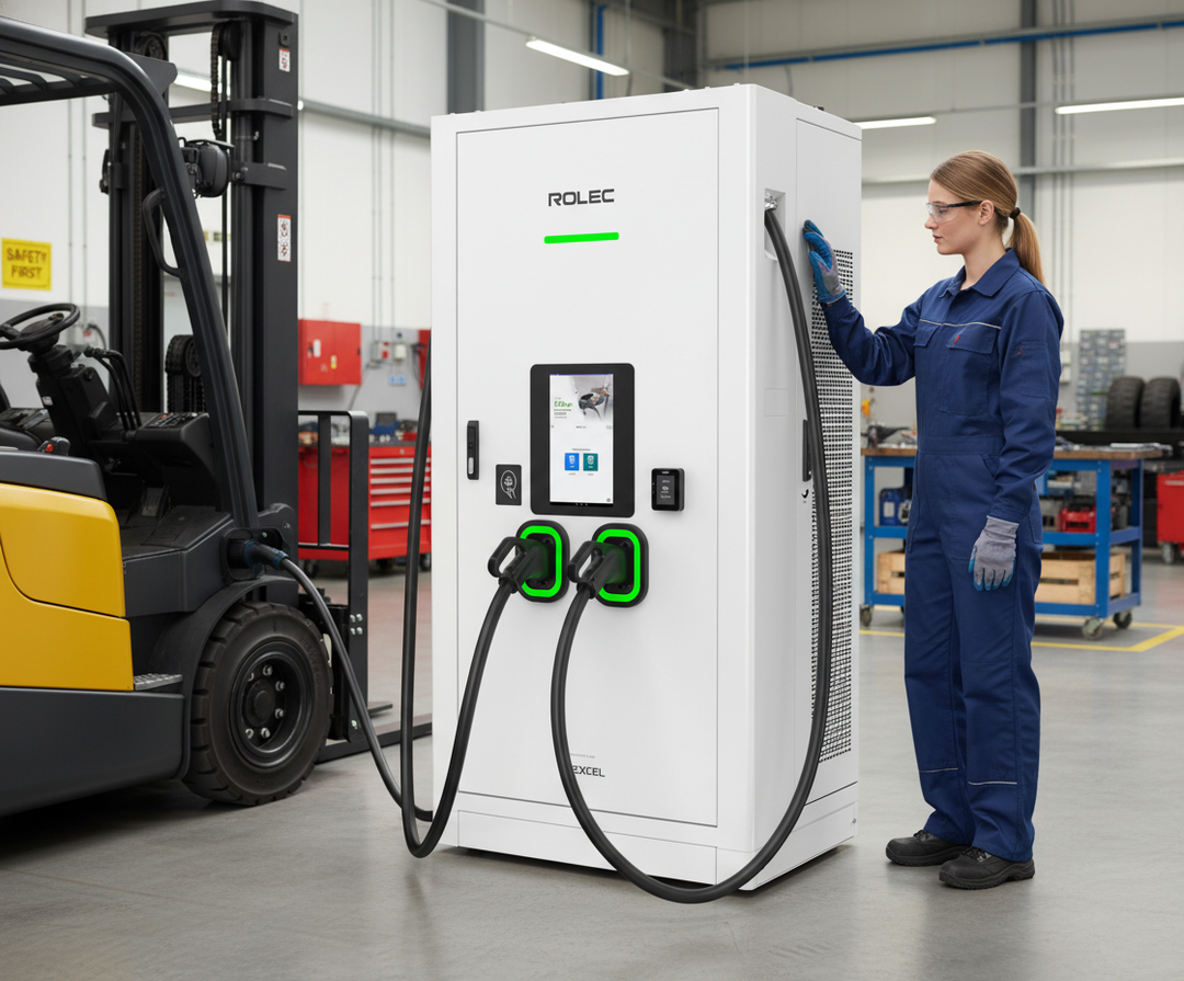 Premium Intelligent Ultra-Rapid EV Charging Station with Dual Outputs, 160kW Power, and Smart Features for Fleet and Public Infrastructure