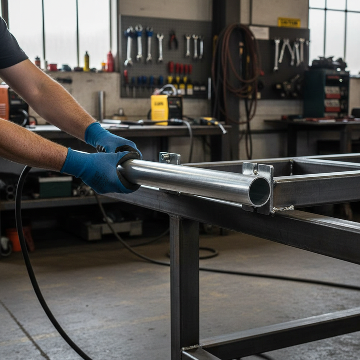 Premium Heavy Duty Aluminium Round Tube 57.2mm x 3.2mm in Alloy Grade 6082 T6 for Structural Applications