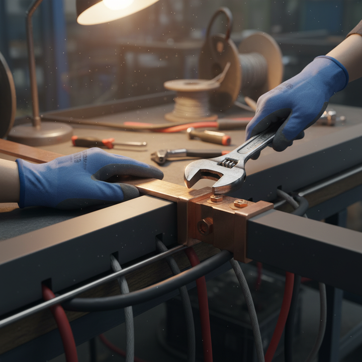 Premium 30mm x 10mm Copper Flat Bar - High Conductivity for Electronics, Automotive, and Architectural Applications