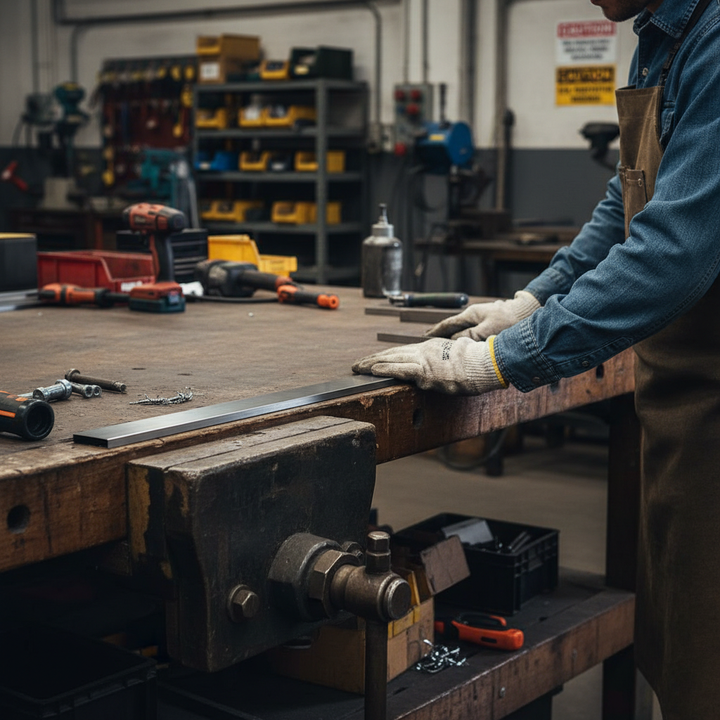 Premium Structural Grade 6082 T6 Aluminium Flat Bar 44.5mm x 6.3mm for High-Performance Applications